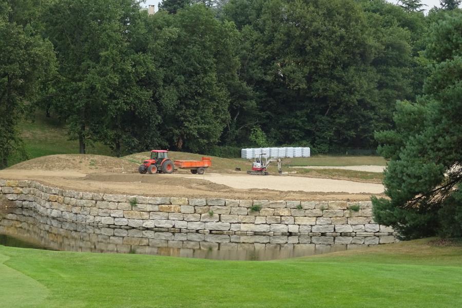 08 les travaux du green du nouveau n 7