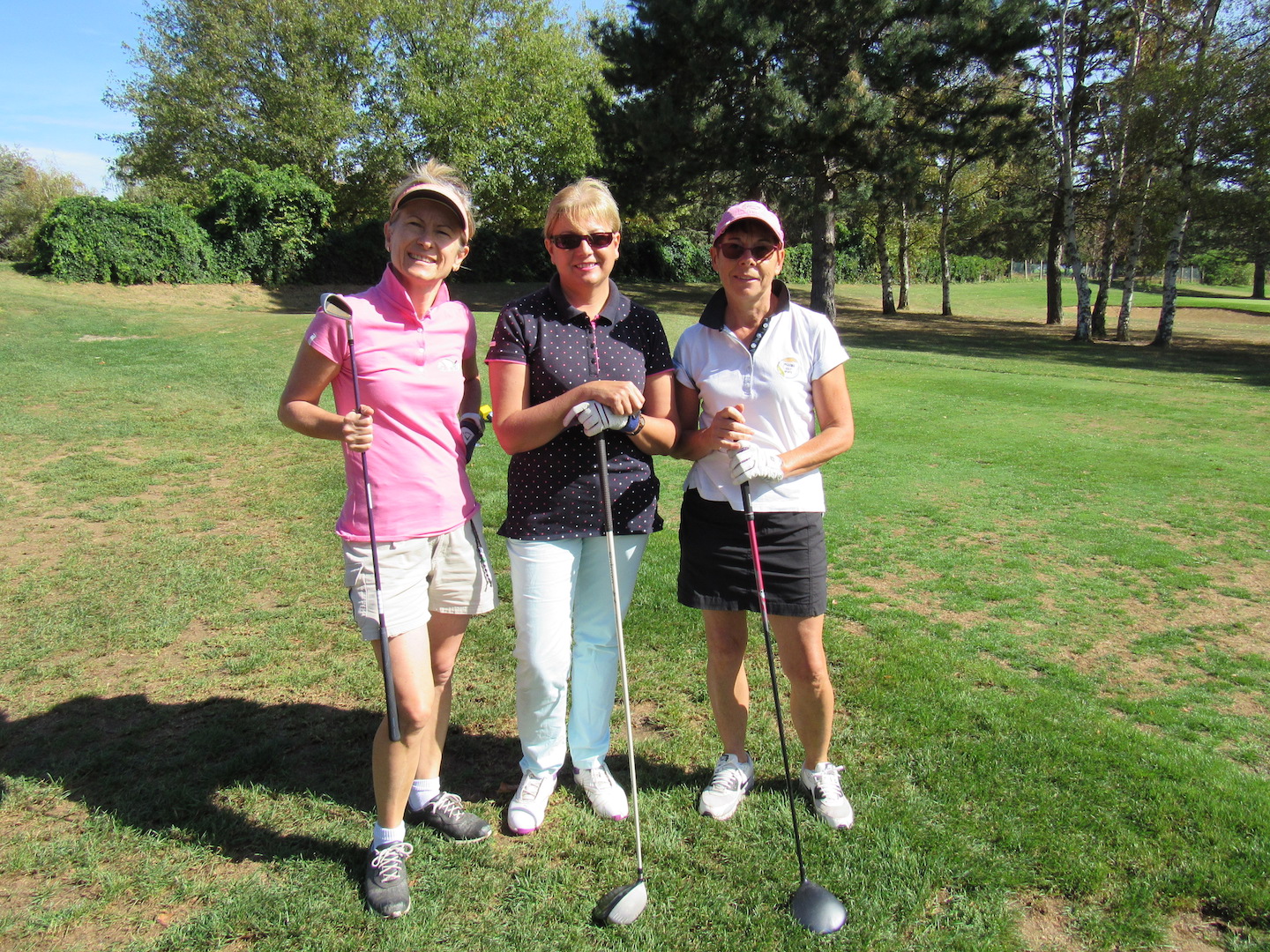 Pauline, Myriam et Chantal