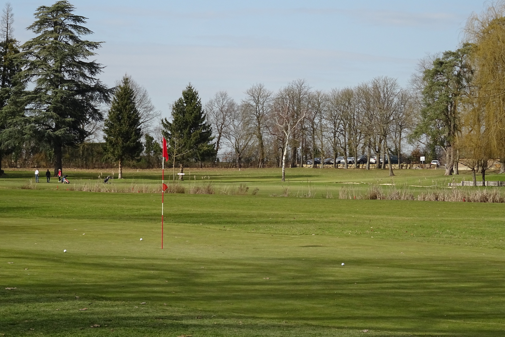 Les mises en jeu de Félix, Bernard et Yves au par 3 n°11: 3 pars!