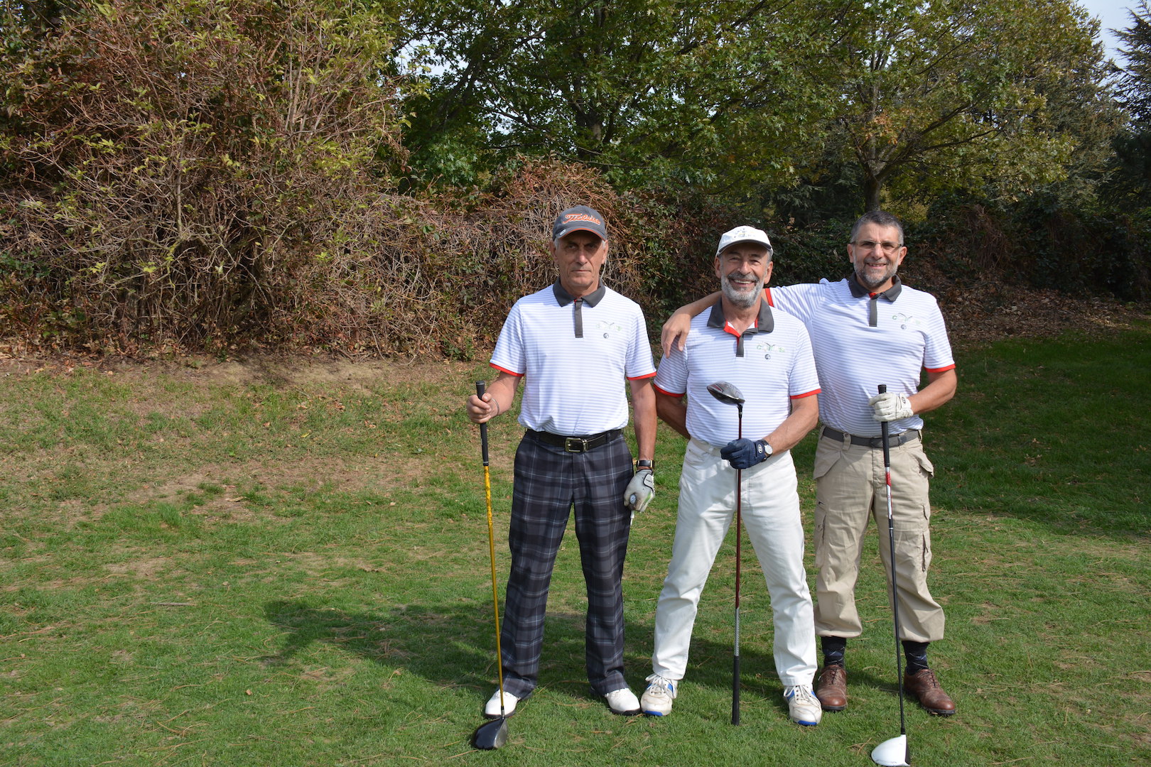 Gérard Chevron, Yves Komorn et Jean-Marc Frances