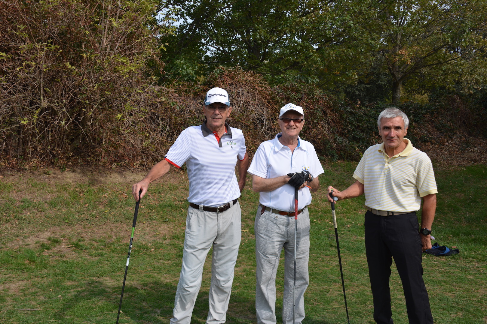 Marc Dumortier, Henri Souche et Gérard Iafrate