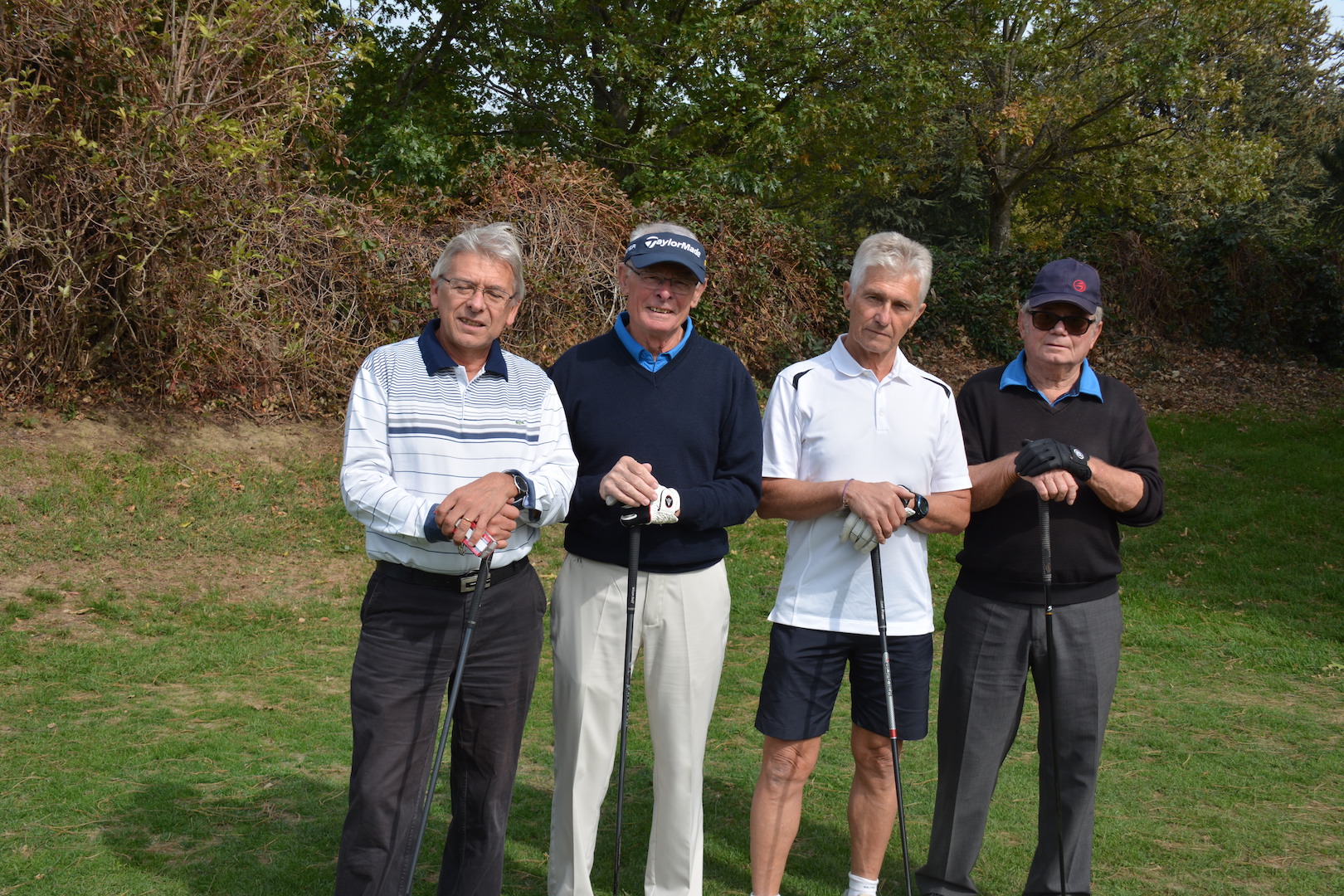 Jacky Cheramy, Bernard Carmoin, Jacques Barras et Daniel Dothal