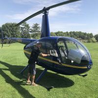 L'arrivée du président du COBE