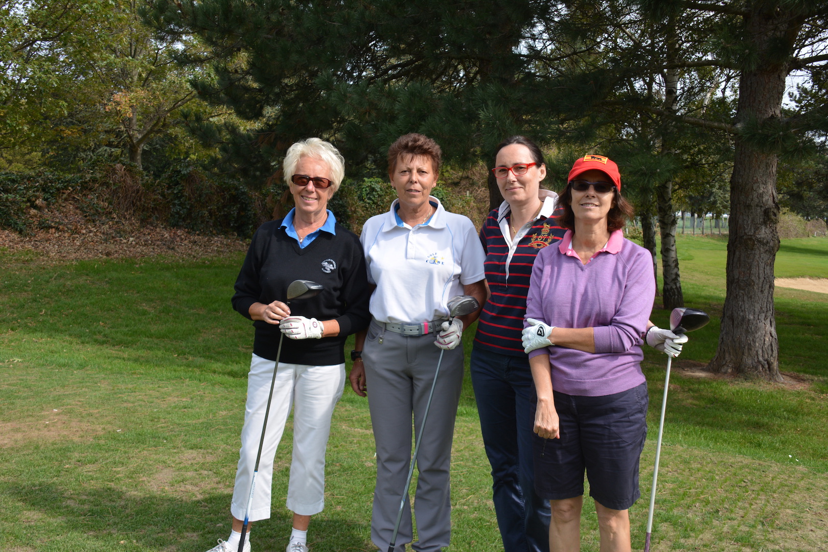 Marie-Antoinette Carmoin, Martine Chanrion, Gaëlle Daveluy et Rina Pujol