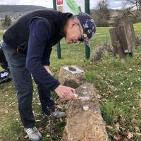 ... où Jean-Marc va célébrer son superbe birdie ...