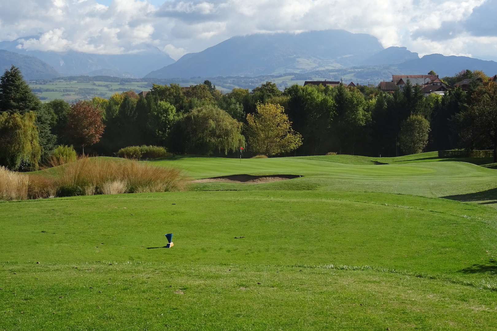 Le green du court par 3 n°3 est bien protégé