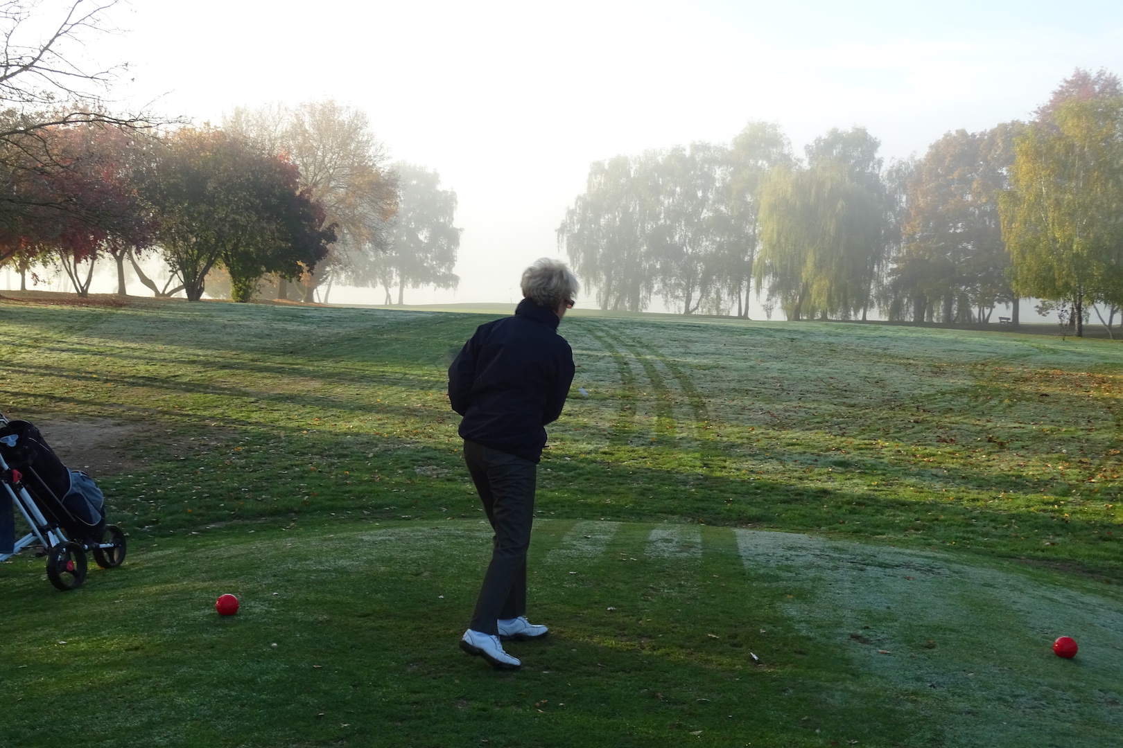 Marie-Antoinette CARMOIN met en jeu pour le 1er birdie