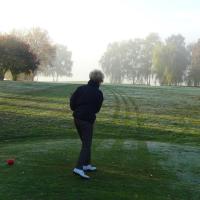 Marie-Antoinette CARMOIN met en jeu pour le 1er birdie