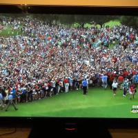 Une foule en délire