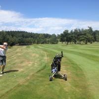 Deuxième coup de Bernard au par 4 n°16