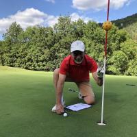 Yves à 35 cm du mât du n°12 (concours d'approche)