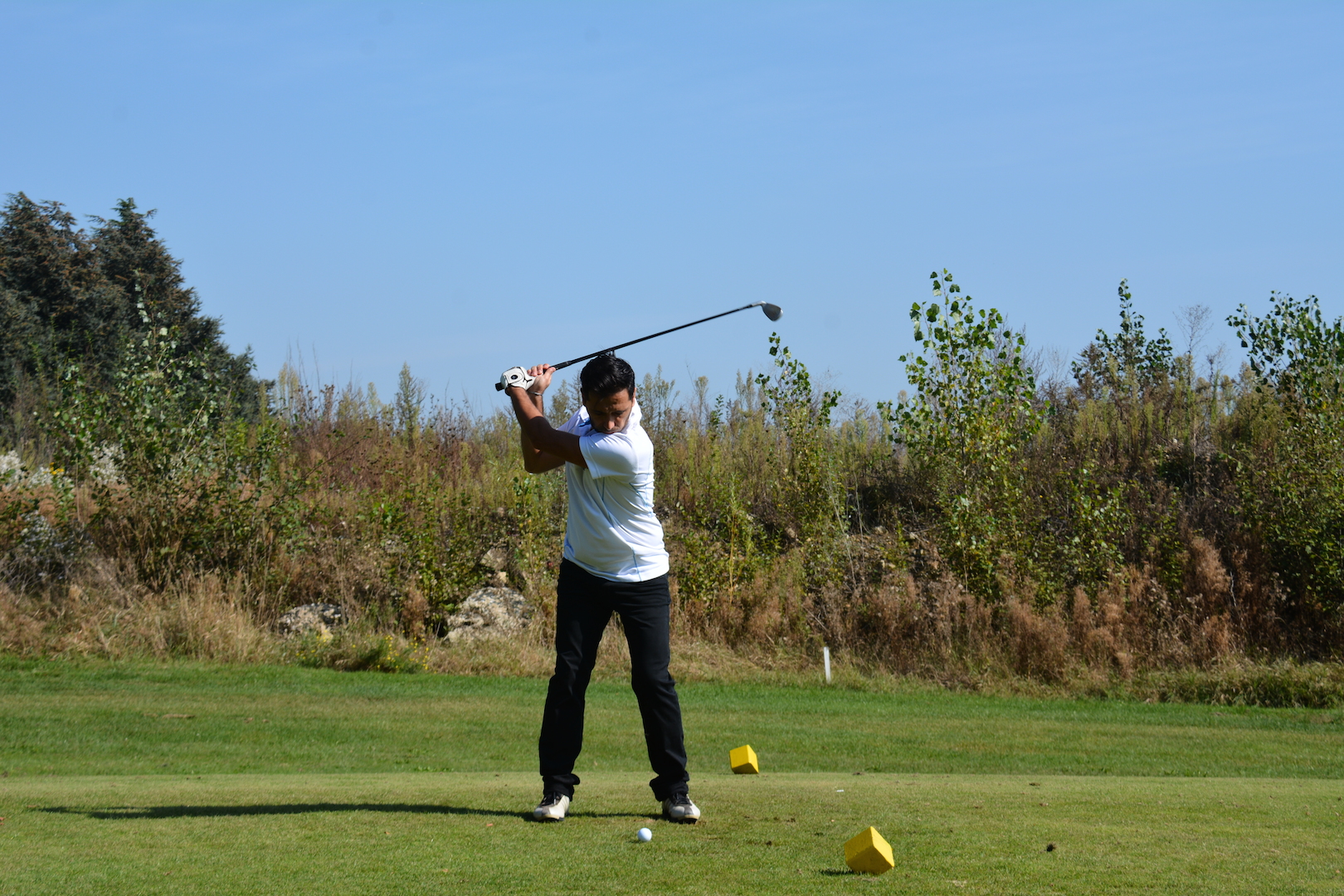 Bruno SEGURA met en jeu au par 3 n°4