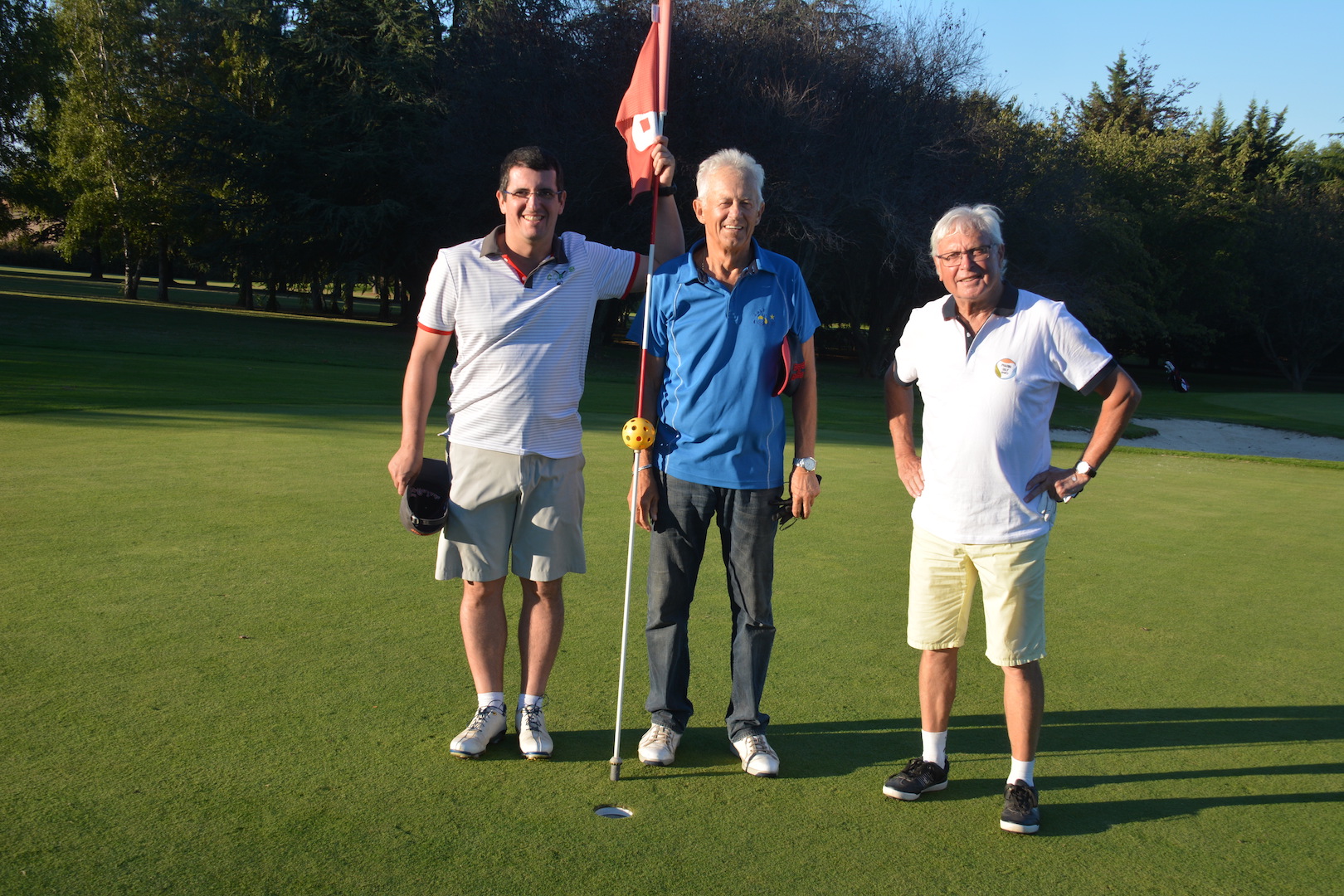 Olivier PALLAS, René RIGOTTIER et Gérard VIGNOLA