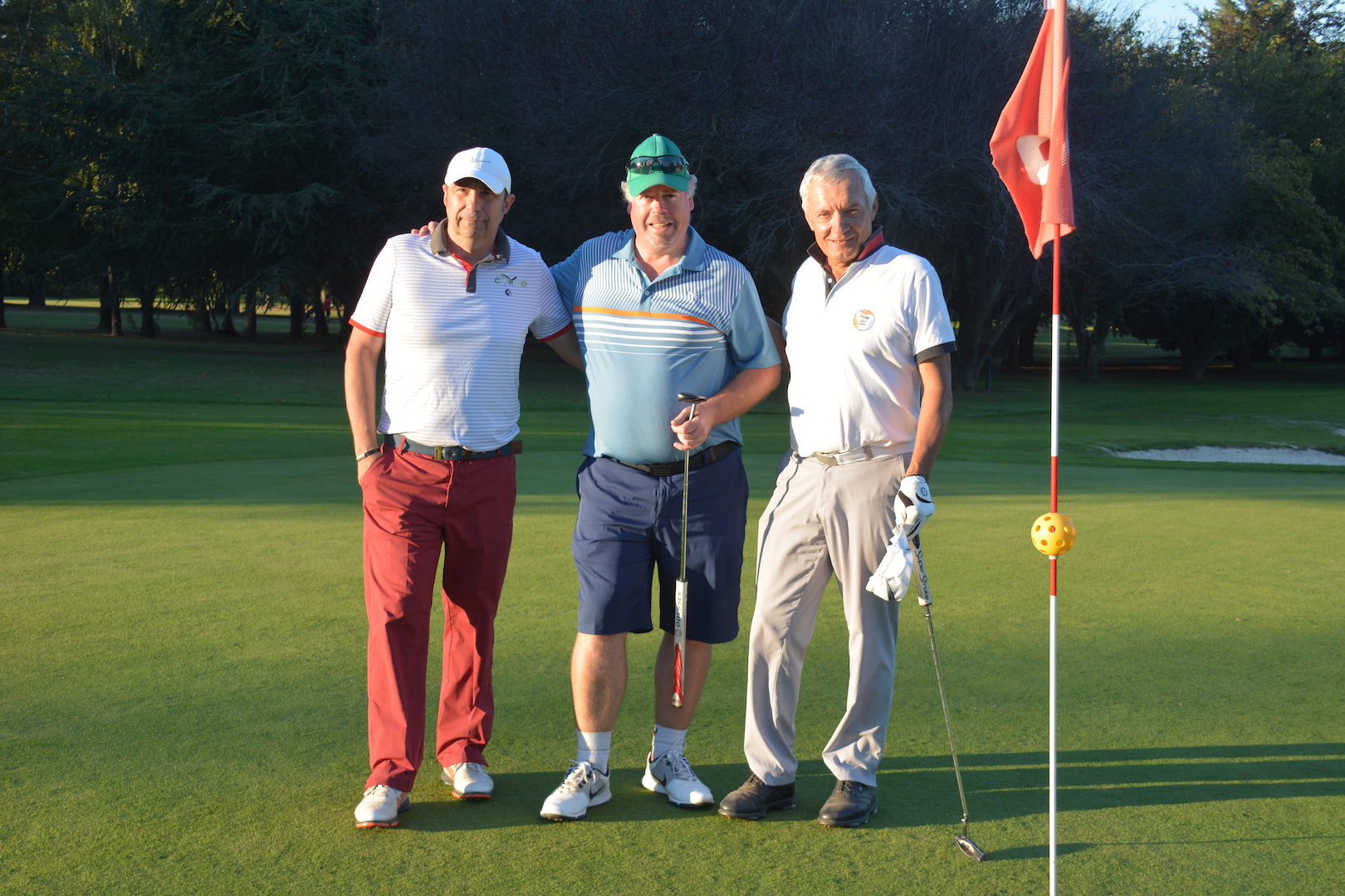 Eric GRANGE, Gérard BRADLEY et Gérard BLANC