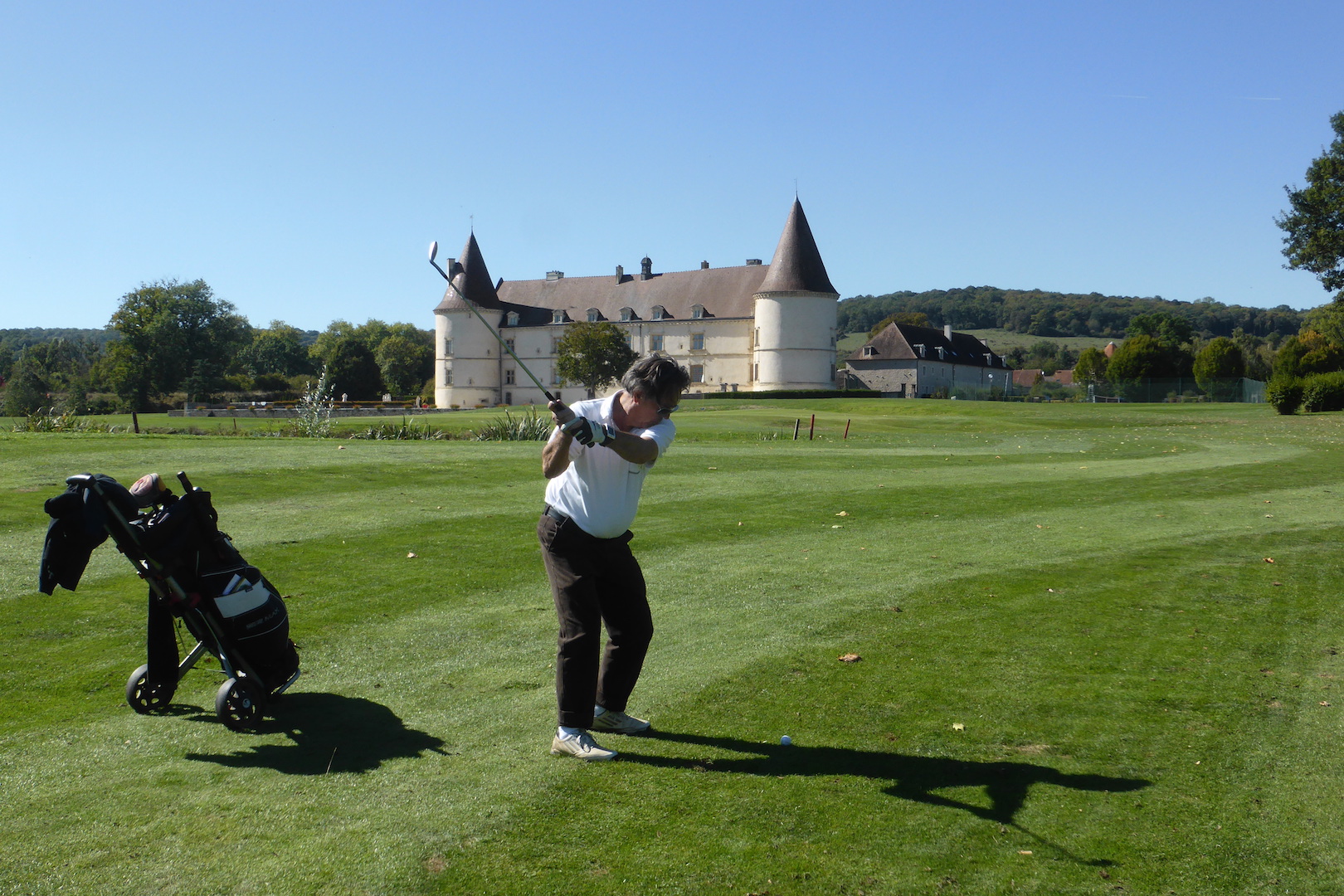 Approche de Félix au par 5 n°9