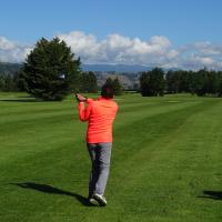 Martine CHANRION: 2ème coup au par 5 n°4