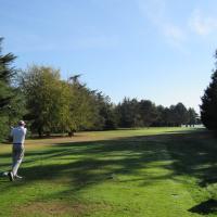 Jolie mise en jeu de Bernard au n°13