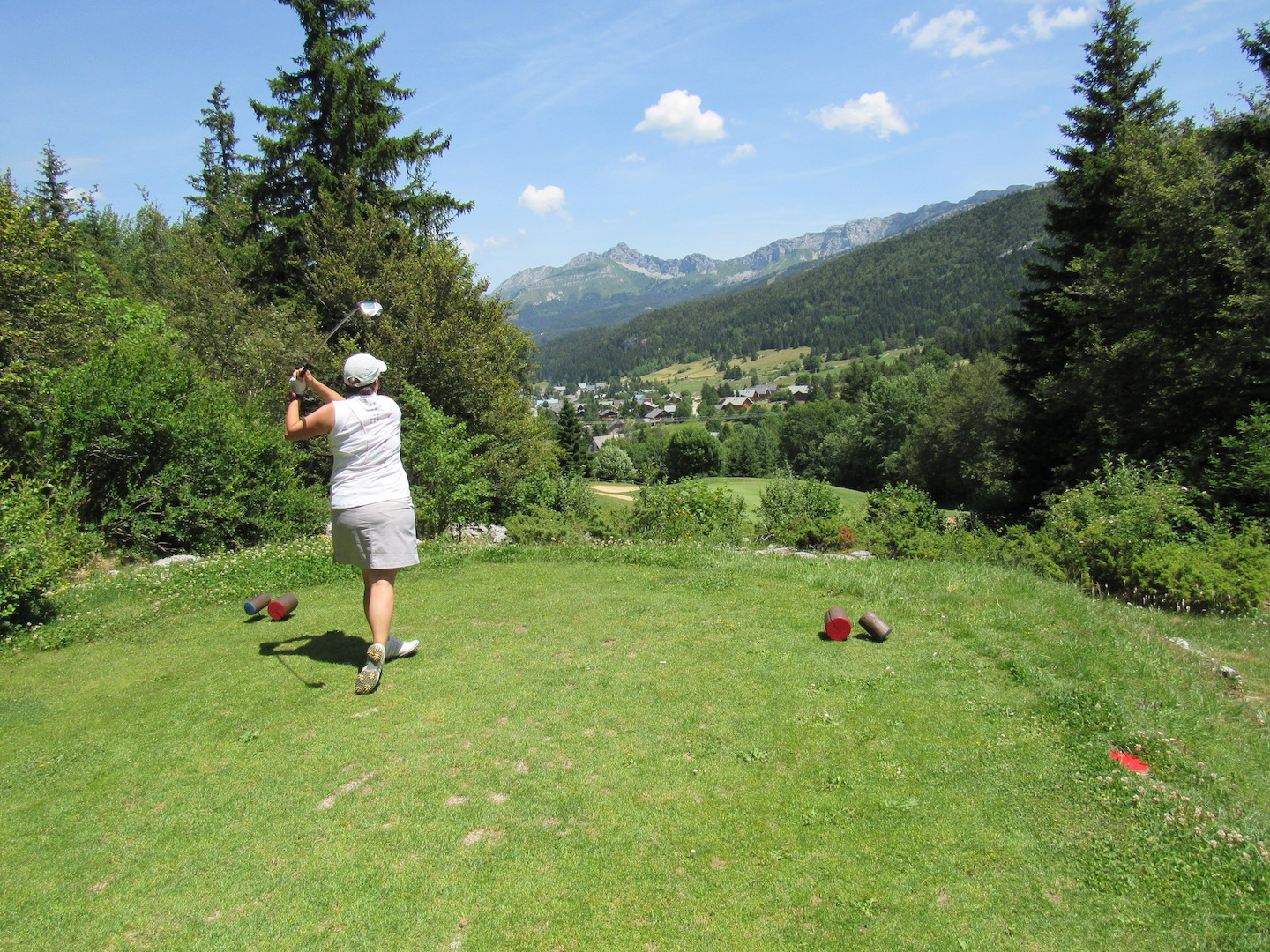 Mise en jeu d'Isabelle Auboeuf sur le plongeant par 3 n°18