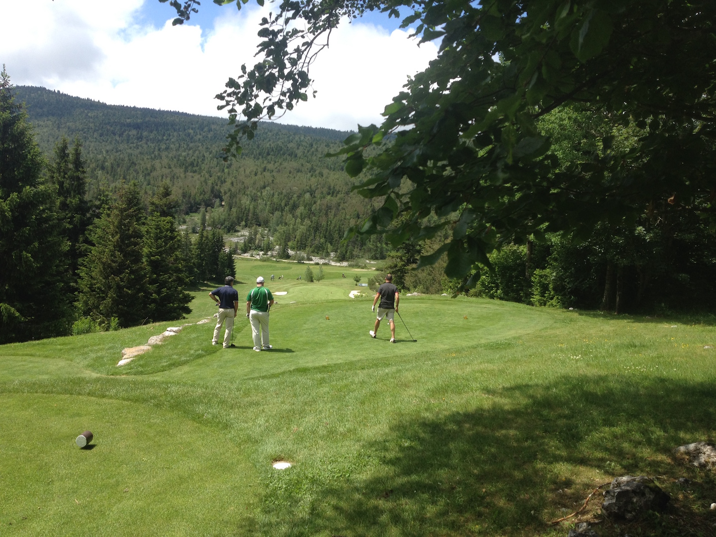 Le par 3 n°4, trou signature de Corrençon