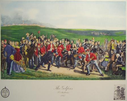 61 the golfers at st andrews 1847