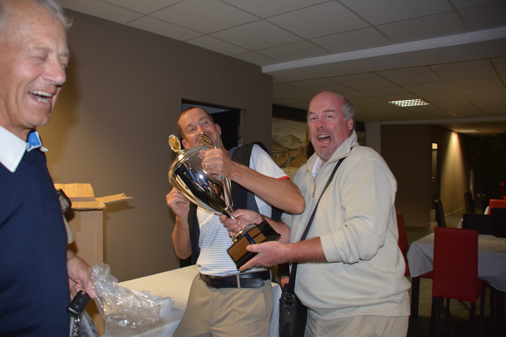 Gérard Bradley, avec ses 2 victoires, espérait ramener la Cup au COBE