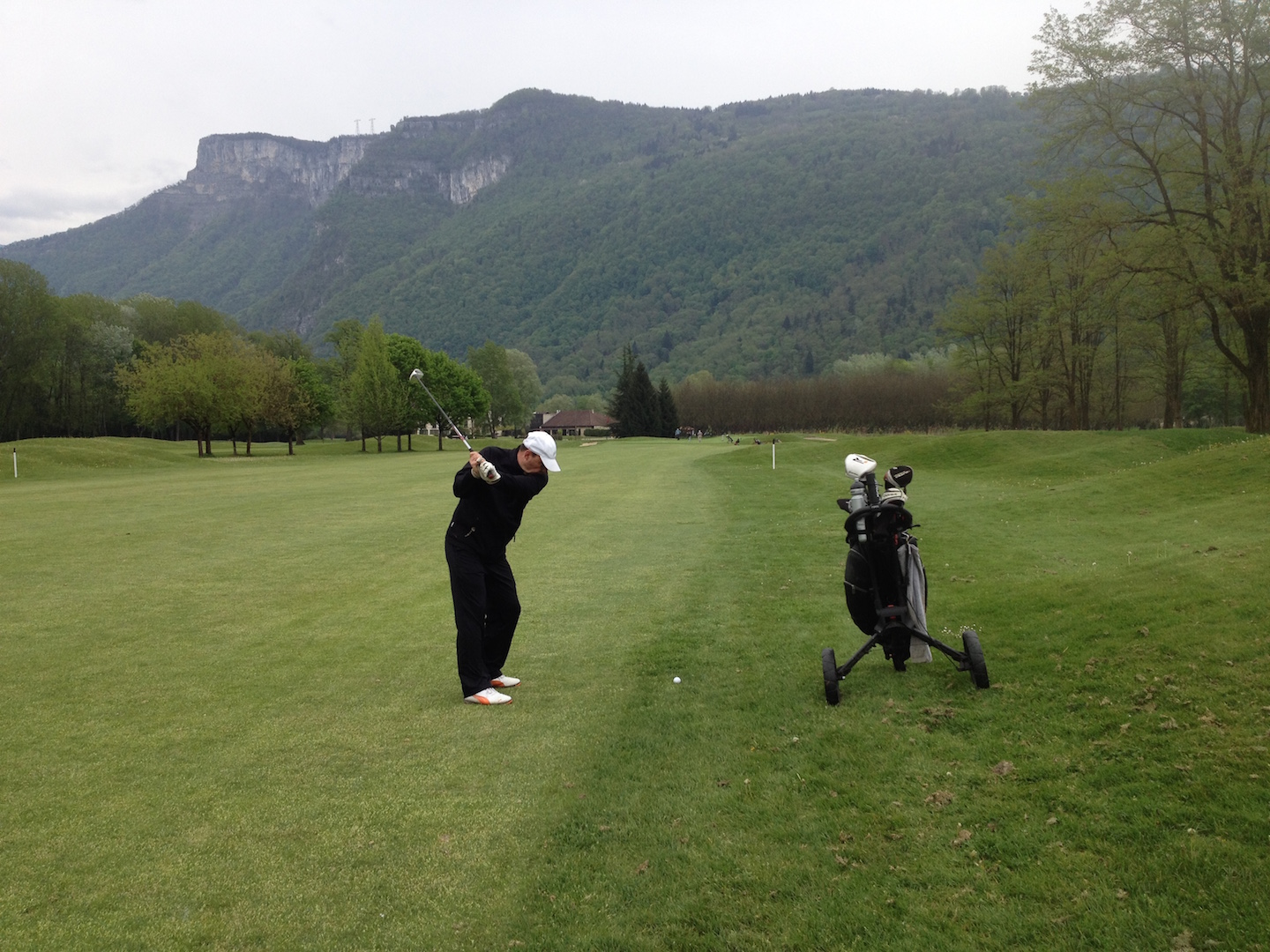 2ème coup d'Eric Grange sur le long par 4 n°2